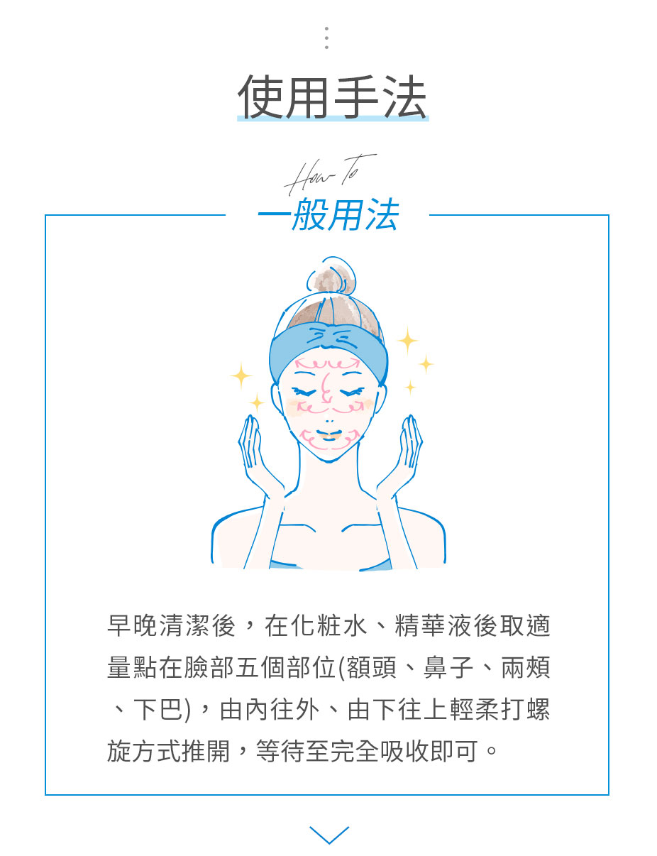 簡單保養B5修護乳使用手法